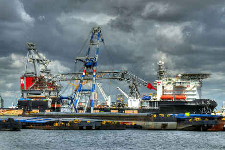 HDR Rotterdamse haven