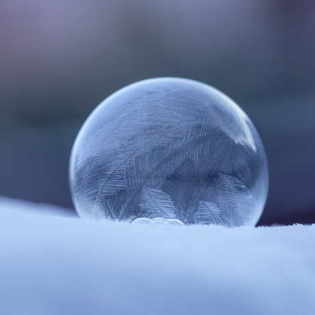 Bevroren zeepbel 11-01-2026