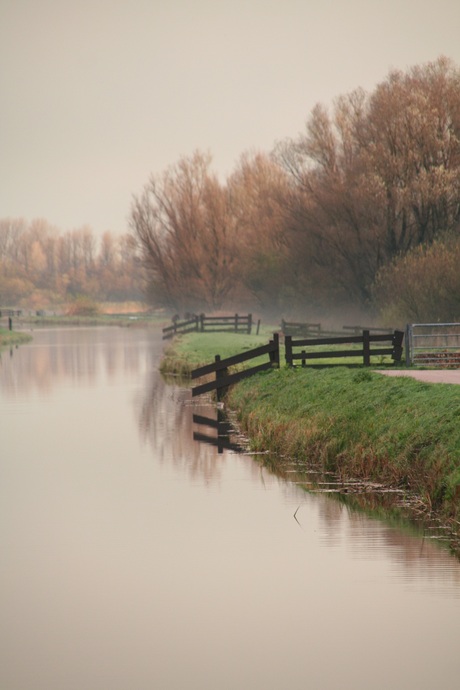 S'morgens vroeg in de polder