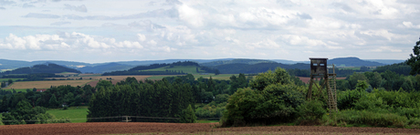 Panorama Duits landschap