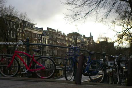 fiets in amsterdam