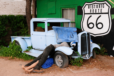 Broke Down on Route 66