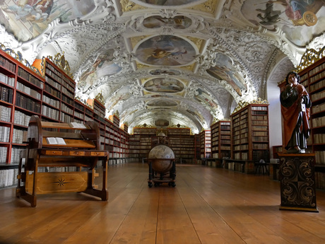 Strahov klooster bibliotheek