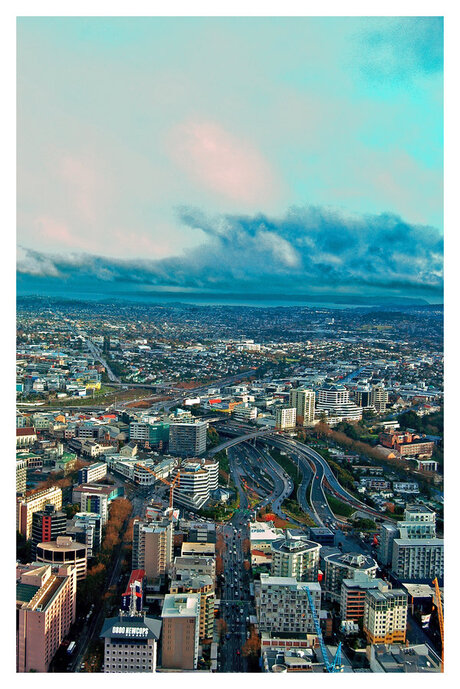 Auckland vanuit skytower