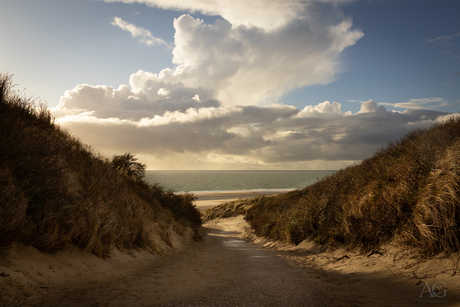 ​Op weg naar de rust, met het geluid van de golven