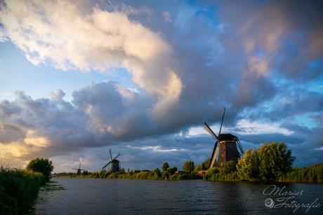 Kleurrijke wolken