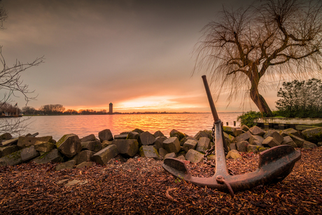 Zonsopgang boven Westeinderplassen