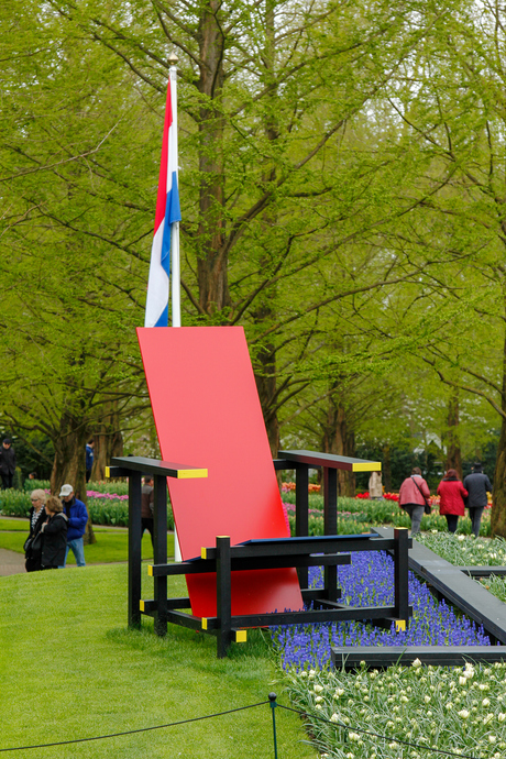 Cassina Red and Blue