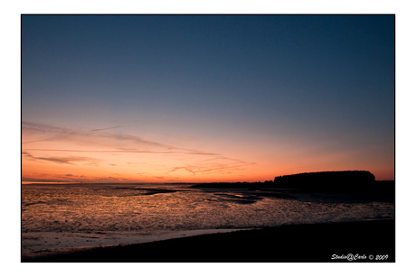 Tholen bij avond