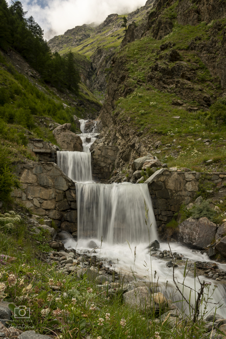 Waterval bij Rhêmes-Notre-Dame