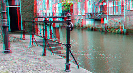 Pottenkade Dordrecht 3D anaglyph
