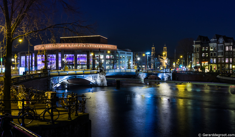 Blauwbrug in Amsterdam
