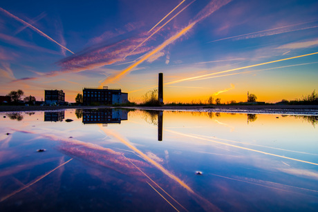 De oude suikerfabriek