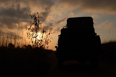 Zonsondergang Swaziland