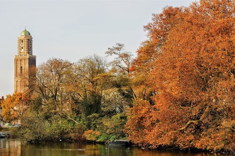 Zwolle in herfst kleuren