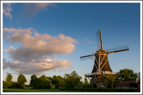 Molen "De Ster" in Geesteren (Gld)