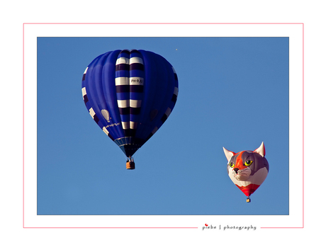 Ballonnen boven Joure