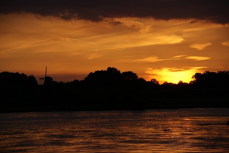 zonsondergang Deventer