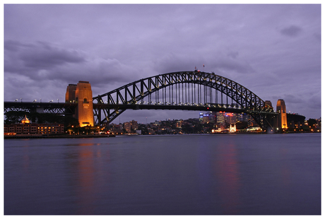 Harbour Bridge Sydney.