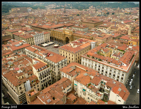Firenze vanaf de Campanile