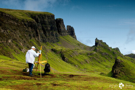Painting the Quiraing