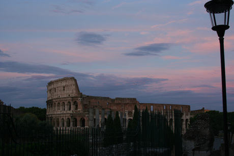 Uitzicht op Colosseum