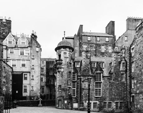 Pleintje in zwart/wit