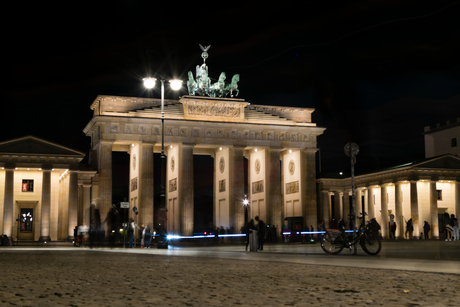 Lichtenspel voor de Brandenburger Tor