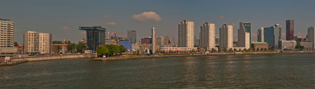 Boompjes Rotterdam panorama