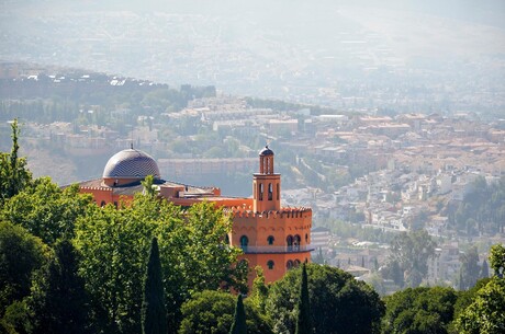 Uitzicht vanaf het Alhambra