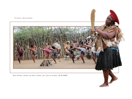 Afrikaanse Zulu stam