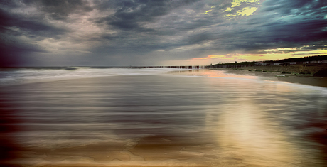 long exposure beach