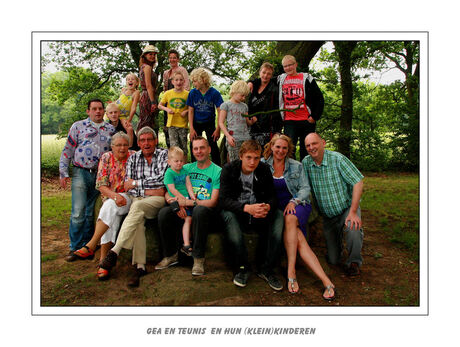 Fam- foto van ons gezin