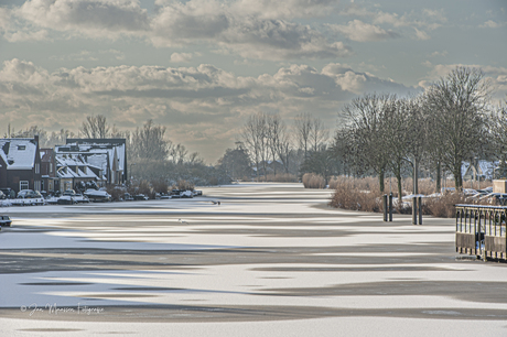 Winter over de Amstel