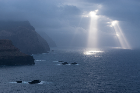 De zon breekt even door