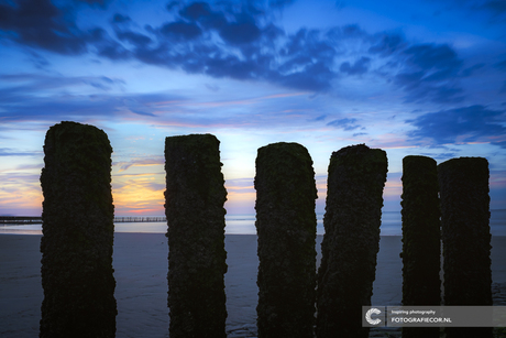 Zonsondergang op Zeeuws Vlaanderen