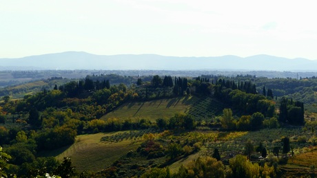 Uitzicht vanuit San Gimighano