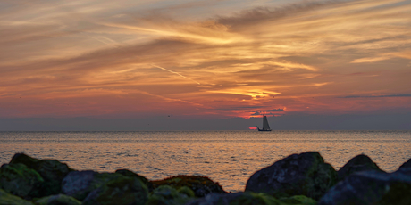 Aan de waddenkust