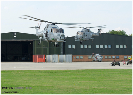 heli ops HMS Heron