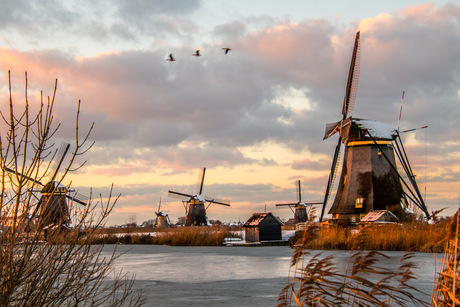 Sneeuwbuien zijn onderweg 