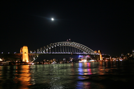 Harbour Bridge at night