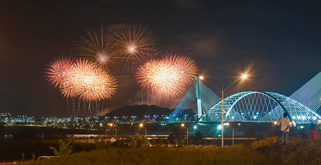 Fireworks in Putrajaya