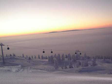 Daglicht in Lapland