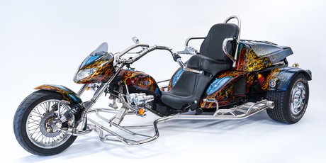 weer een trike in de studio geweest 