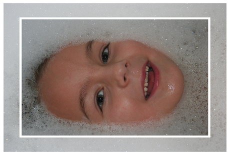 sanne in de bubbels