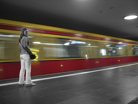 Fem in station Berlijn