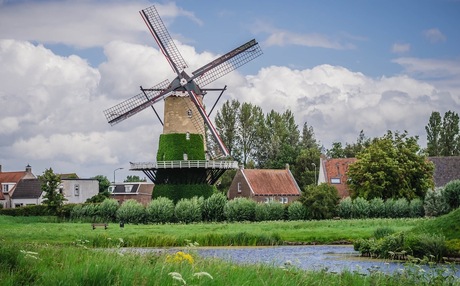 De schans de molen