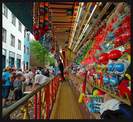 Op de kermis