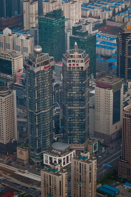 Shanghai in vogelvlucht