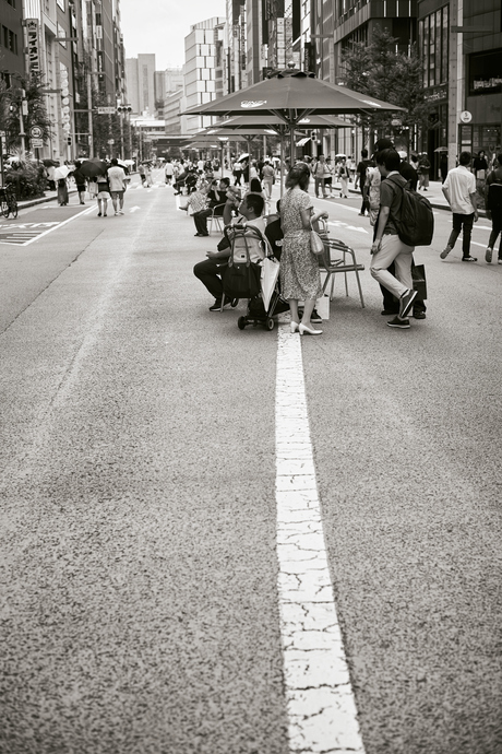 Zondags in Ginza, Tokyo